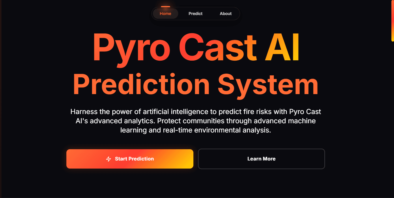 PYRO-CAST-AI - AI-Powered Wildfire Prediction Platform